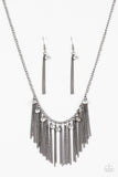 Paparazzi Necklace - In For The Long RUNWAY - Black