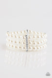 Paparazzi Bracelet - Royal Wedding - White