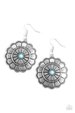 Paparazzi Earring - Im No Wallflower - Blue