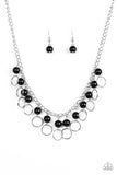 Paparazzi Necklace - Run The Show - Black