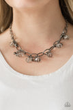 Paparazzi Necklace - Lets Get This FASHION Show On The Road! - Black