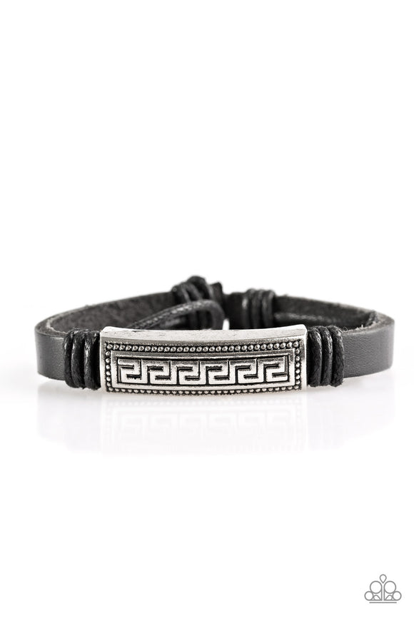 Paparazzi Bracelet - Ruins Raider - Black
