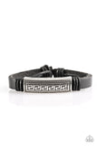 Paparazzi Bracelet - Ruins Raider - Black