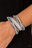 Paparazzi Urban Bracelet - Taking Care Of Business - Silver