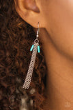 Paparazzi Necklace - Desert Coyote - Blue
