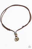 Paparazzi Necklace - Ringmaster - Brown