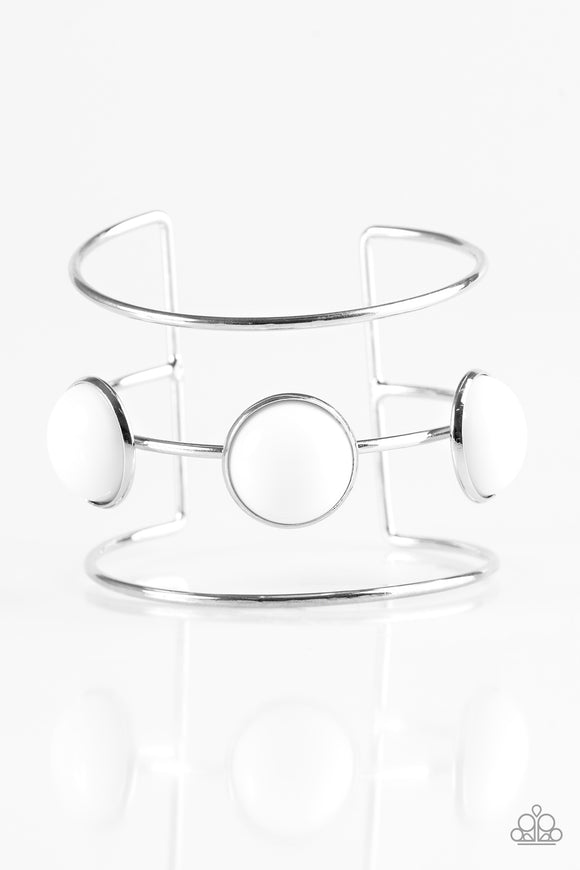 Paparazzi Bracelet - Lush Lagoon - White