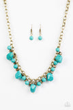 Paparazzi Necklace - Paleo Princess - Brass