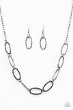 Paparazzi Necklace - Legendary Lioness - Black
