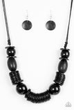 Paparazzi Necklace - You Better BELIZE It! - Black