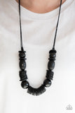 Paparazzi Necklace - You Better BELIZE It! - Black