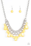 Paparazzi Necklace - Brazilian Bay - Yellow