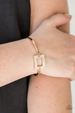Paparazzi Bracelet - Main Street Metro - Gold