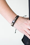 Paparazzi Bracelet - Fearless Forester - Black