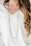Paparazzi Necklace - The New Girl In Town - Green