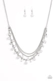 Paparazzi Necklace - Ocean Odyssey - Silver