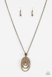 Paparazzi Necklace - The Heiress - Brass
