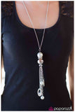 Paparazzi Necklace - Leave Them Wanting More - White