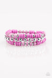 Paparazzi Bracelet - Tenaciously Tenacious - Purple