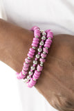 Paparazzi Bracelet - Tenaciously Tenacious - Purple