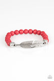 Paparazzi Bracelet - Take Wing - Red