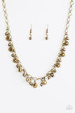 Paparazzi Necklace - City Couture - Brass