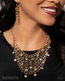 Paparazzi Necklace - Fishing for Compliments - Gold