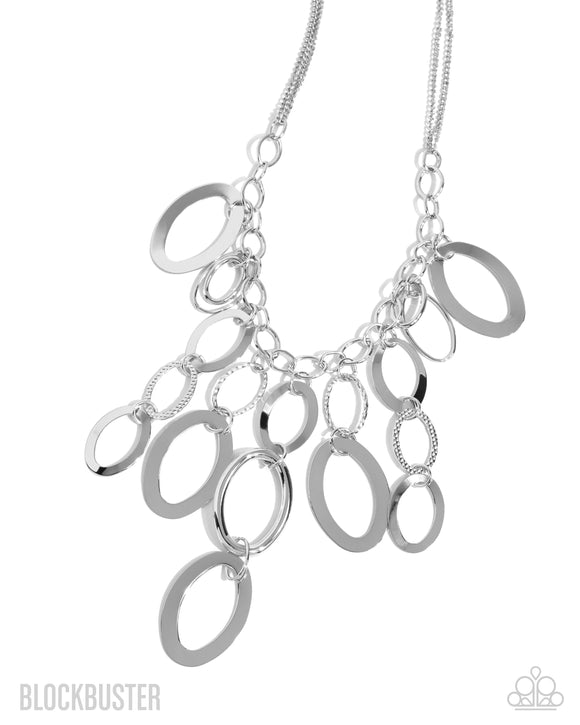 Paparazzi Necklace - A Silver Spell