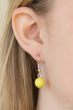 Paparazzi Necklace - Always Front and Center - Yellow