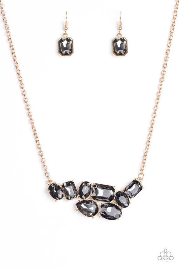 Paparazzi Necklace - Urban Dynasty - Gold