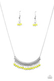 Paparazzi Necklace - Fringe Fever - Green