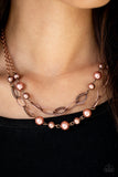 Paparazzi Necklace - GLIMMER Takes All - Copper