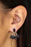 Paparazzi Earring - Chicly Carnivalesque - Black