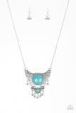 Paparazzi Necklace - Summit Style - Blue
