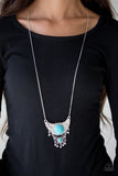 Paparazzi Necklace - Summit Style - Blue