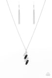Paparazzi Necklace - Regal Renegade - Black