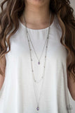 Paparazzi Necklace - City Blockbuster - Purple