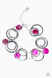 Paparazzi Bracelet - Total SHELL-Out - Pink