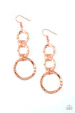 Paparazzi Earring - Radical Revolution - Copper