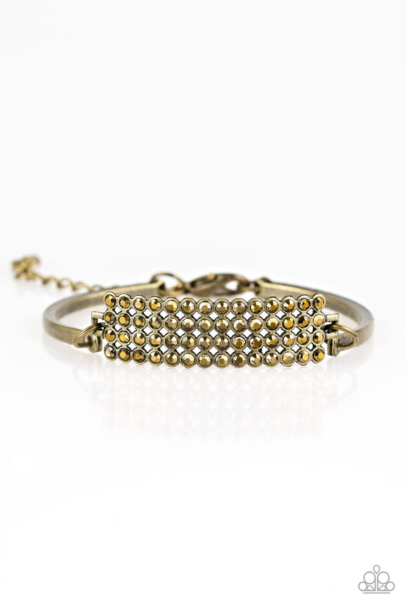 Paparazzi Bracelet - Top-Class Class - Brass