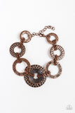 Paparazzi Bracelet - Way Wild - Copper