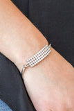 Paparazzi Bracelet - Top-Class Class - White