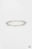 Paparazzi Bracelet - Seven Figure Fabulous - White