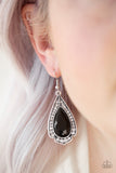 Paparazzi Earring - Superstar Stardom - Black