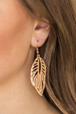 Paparazzi Earring - Come Home To Roost - Gold