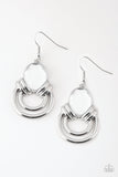 Paparazzi Earring - Real Queen - White