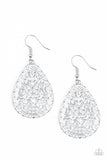 Paparazzi Earring - Indie Idol - White