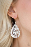Paparazzi Earring - Indie Idol - White
