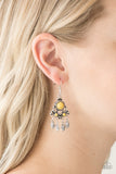 Paparazzi Earring - No Place Like HOMESTEAD - Yellow