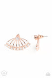 Paparazzi Earring - Disco Drama - Rose Gold